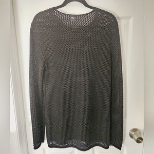 ASOS Black Loose Knit Sweater